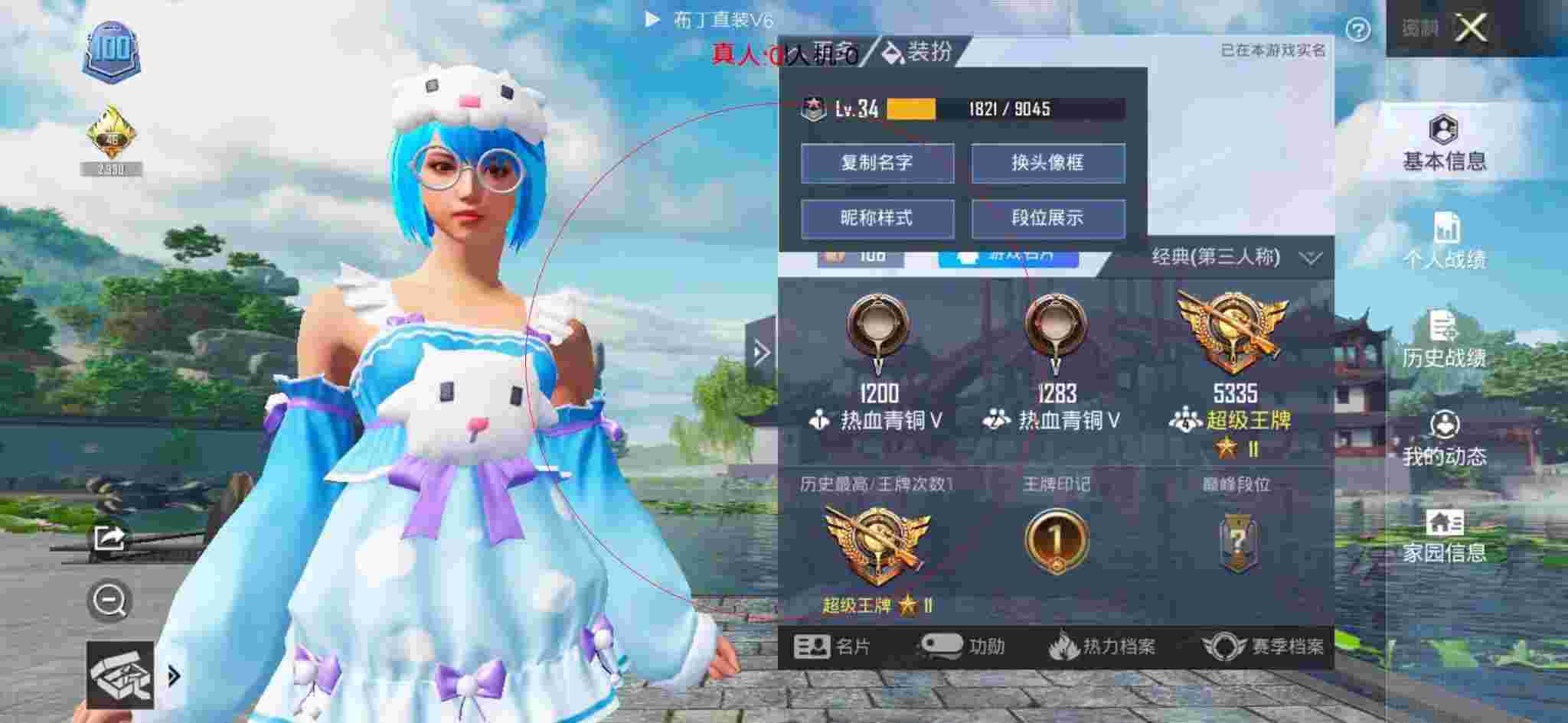 和平精英布丁直装透视 - 和平精英银色科技风套装辅助预览图